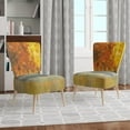 thumbnail image 4 of Designart "Autumn Landscape" Upholstered Farmhouse Accent Chair - Arm Chair, 4 of 5