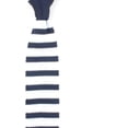 thumbnail image 2 of Cravate Tricotée Vintage Chic Décontractée pour Homme 2,36 Pouces, Cravate Moulante à Rayures de Rugby, 2 of 6
