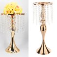thumbnail image 2 of Candelero de Cristal Sunnimix 33cm para Decoración de Flores, 2 of 4
