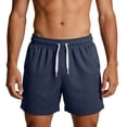 thumbnail image 2 of Qiyinn Mens Basic Mesh Shorts with Pockets Basketball Gym Workout Plain Uniform PE Shorts, 2 of 7