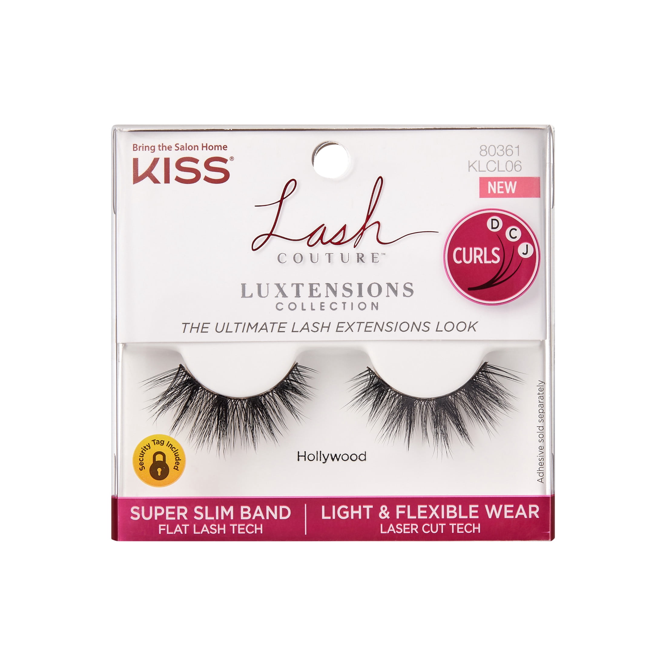 KISS USA Lash Couture Faux Mink False Eyelashes, Little Black Dress,  Reusable, Natural Look, Adult - Walmart.com