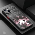 thumbnail image 1 of Hello Kitty Kuromi Melody Matte Case For Apple iPhone 15 11 14 13 12 Pro 7 XR X XS Max 8 Plus 6 6S SE 2022 15Pro Phone Cover RJ, 1 of 7