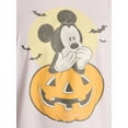 thumbnail image 4 of Mickey Mouse Pumpkin Men's and Big Men's Halloween Graphic Tee, Sizes XS-5XL, 4 of 5