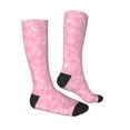 thumbnail image 3 of Balery Breast Cancer Awareness Fun Novelty Socks Men'S Women'S Crew Socks Funny Crazy Novelty Socks Quirky And Cool Socks, 3 of 9