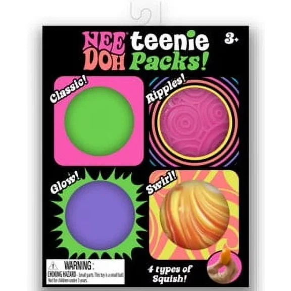 Fab Four Squishy Sensory Stress Multipack