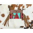 thumbnail image 2 of Showman Wool Southwest Design Saddle Blanket Wristlet, 2 of 2