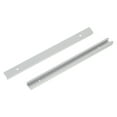 thumbnail image 4 of DINHEAROM 2Pcs T Track Extrusion Guide Rail for Diy Consoles and Table Saws Silver Linear Slide, 4 of 8