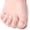 Clear, variant on Welnove Hammer Toe Crests Straightener 4 Pcs Gel Toe Support Pads Cushion Relief for Overlapping-Curled-Hammer-Claw Toes, 3 Loop Design, Clear