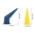 thumbnail image 2 of FRCOLOR 5pcs Caulking Nozzles Professional Caulk Nozzle Tips Replacement Caulk Applicator Tools, 2 of 8
