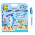 thumbnail image 1 of Libro de pintura de acuarela con garabato repetible para niños, juego de juguete con bolígrafo, juguete para regalo de dibujo de educación temprana para niños Wmkox8yii shdjk5559, 1 of 1