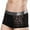 Black, variant on HUPOM Mens Underwear Boxer Briefs Male Thongs Medium waist Comfort Waist Solid Boxer Briefs Gray L