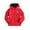 Red#443, variant on Boys Girls Jacket Solid Color Thicken Long Sleeve Hooded Zip Up School Uniform Windproof Warm Jacket Big Boys Stylish Daily Coat,Blue,6-7 Years