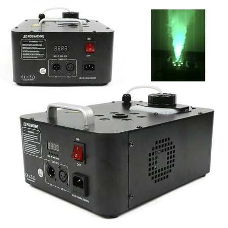 TFCFL 900W 3IN1 RGB 6 LED Smoke Fogger Vertical Fog Machine Stage Lighting Effect with Remote