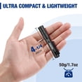 thumbnail image 2 of Flashlight WORKPRO - Lápiz recargable (300 lm, 2 unidades), color negro, 2 of 7