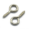 thumbnail image 2 of 50x Tiny Mini Eye Pins Eyepins Hooks Eyelets Screw, 2 of 5