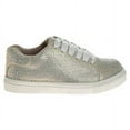 thumbnail image 2 of Badgley Mischka Girls Glitzy Sneakers. (Little Kids Big Kids), Gold, 2, 2 of 7