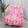 thumbnail image 2 of Inspirational Gifts for Women,Gifts for Women for Valentines, Positive Healing Compassion Throw Blanket Gifts for Friend Mom Sister Colleague(Pink Blanket), 2 of 6