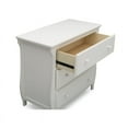 thumbnail image 4 of Pemberly Row 3-Drawer Wood Dresser with Changing Top in Bianca White, 4 of 7