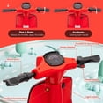 thumbnail image 3 of QinaQin Motocicleta eléctrica infantil de 24V tipo moped con asiento, luz LED, motor de 350W y diseño resistente al agua, ideal para niños grandes de 8 a 14 años, 3 of 7