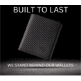 thumbnail image 3 of Stealth Mode Leather Trifold RFID Wallet For Men With Flip Out ID Holder (Carbon Fiber), 3 of 8