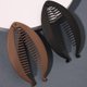 thumbnail image 3 of 3 pinzas para el pelo con forma de plátano, pinzas mate para el pelo grueso y fino, sujeción media y fuerte para moños de cola de caballo, 3 of 5
