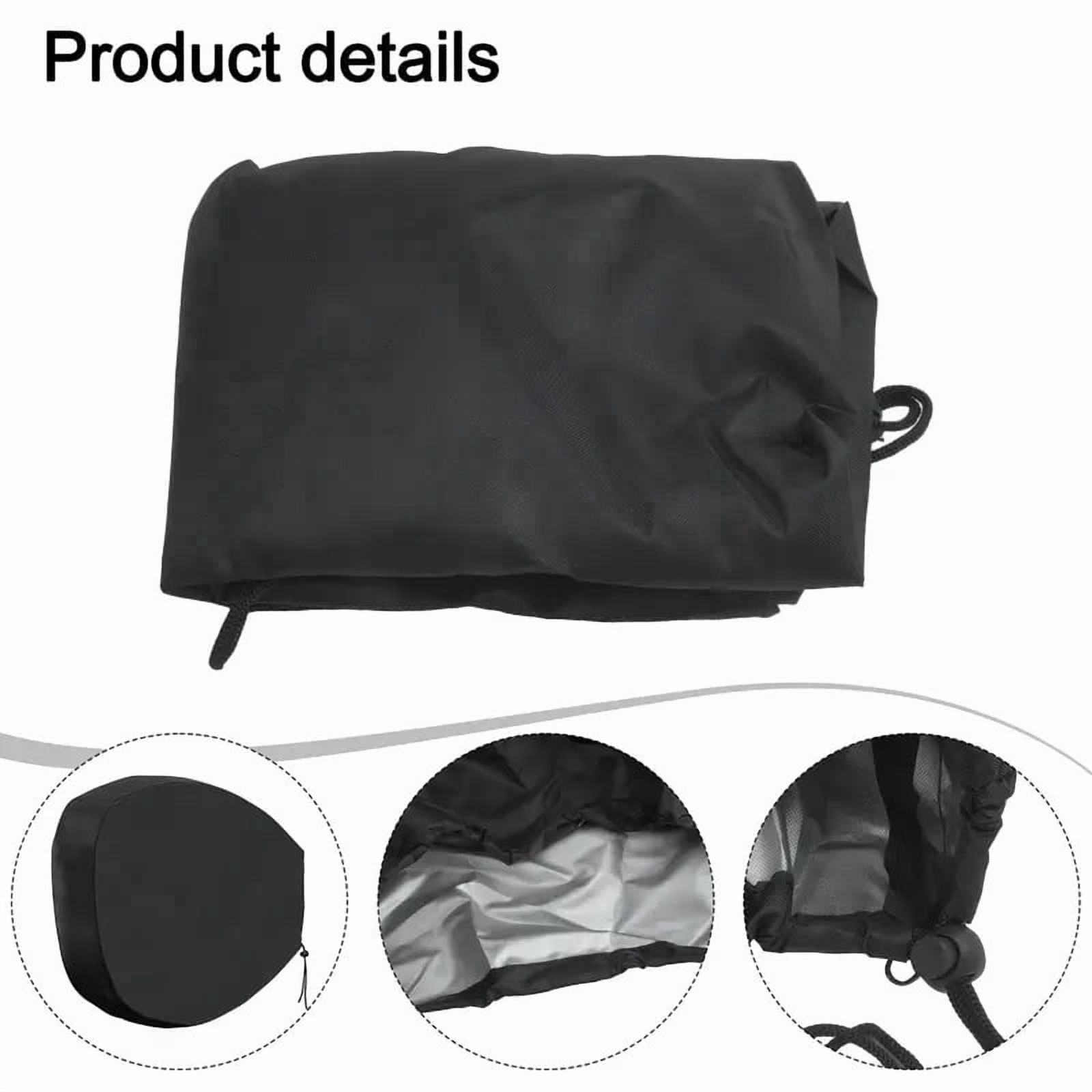 Square Garden retractable Hose Reel Cover - Oxford Fabric Material - Bottom Drawstring Closure Design(Cover Only)