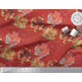 thumbnail image 3 of Soimoi Viscose Chiffon Fabric Peony Floral Print Fabric by The Yard 42 Inch Wide, 3 of 3