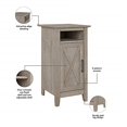thumbnail image 3 of Bush Furniture Key West End Table with Door, Washed Gray, 3 of 5