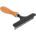 thumbnail image 1 of ZOUSSIQI Râteau à Main pour Tapis, Tondeuse en Acier Inoxydable, Râteau pour Tapis, Outil de Nettoyage, Salon de Beauté CA919-37386, 1 of 6