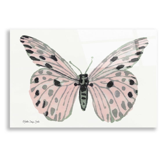 Epic Art 'Butterfly 6' by Stellar Design Studio, Acrylic Glass Wall Art, 24"x16"