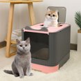 thumbnail image 4 of Lavabo para Arena Gatos Caja Completamente Cerrada Desodorizante, 4 of 9