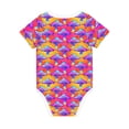 thumbnail image 2 of Daiia Magic Mushrooms Printed Unisex-Baby Short Sleeve Onesies Bodysuits Baby Climbing Clothes Soft and Comfortable Romper with Expandable Shoulder Design-3 Months, 2 of 8