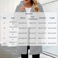 thumbnail image 3 of QIYAGBSA Sherpa Fleece Jackets for Women Hooded Full Zip Fuzzy Plush Long Sleeve Mid Length Coats with Patch Pockets Fall Winter Warm Outerwear, 3 of 9