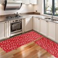 thumbnail image 3 of Kitchen Rugs Sets Of 2,Red Christmas Tree Pattern Anti Fatigue Kitchen Mat Rugs Non Slip Washable,Decorative Kitchen Floor Mats for Kitchen,Sink,Laundry,17"X47", 3 of 5