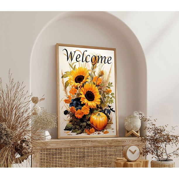 Diamond Painting Kits, Fleurs de papillon,5D DIY Adultes/Enfants Broderie Diamant Peinture Complet Cristal Strass Point de Croix Mosaïque Diamond Painting Arts pour la Décor Murale Maison 30x40cm