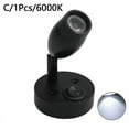 thumbnail image 1 of DC12V 24V LED Gradation RV Lecture Lumière interface USB Voiture Lecture Lumière LED Lampe Mur Bateau Mur LED Lumière Monté dimmable U2Y4, 1 of 9