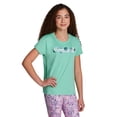 thumbnail image 2 of Reebok Girl’s Printed Short Sleeve Graphic T-Shirt, Sizes 4-18, 2 of 6