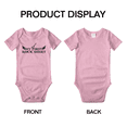 thumbnail image 3 of My First Rock Shirt Newborn Infant Baby Girl Boys Romper, 3 of 5