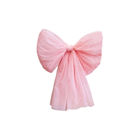 Giant Wall Decoration Bow, Valentine's Day Wall Decoration Item, Wedding Party Venue Decoration, Romantic Valentine's Day Accessories, Light Pink