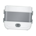 thumbnail image 3 of Luzkey Electric Warmer Lunch Box Portable Heated Lunchbox for Men Women Home Office Double Tier, 3 of 8