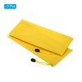 thumbnail image 3 of Unique Bargains Waterproof Zipper File Bags, A6 Document Holders for Office, Yellow 3 Pack, 3 of 6