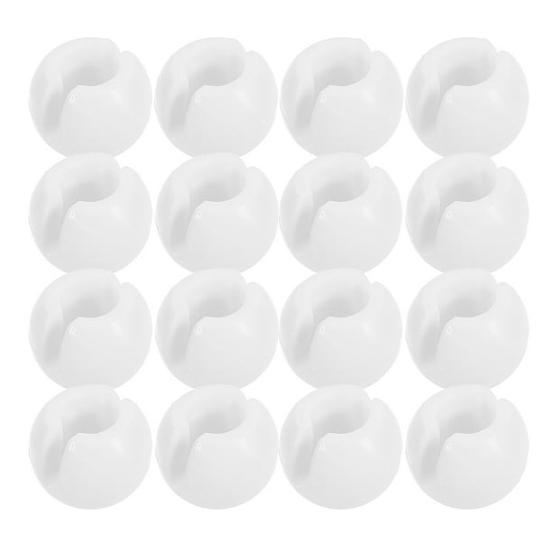 BRIGHTFUFU 40 topes de cadena de cuentas: accesorios de plástico para persianas enrollables. Ideales para uso doméstico y de oficina. Fáciles de instalar y reemplazar.