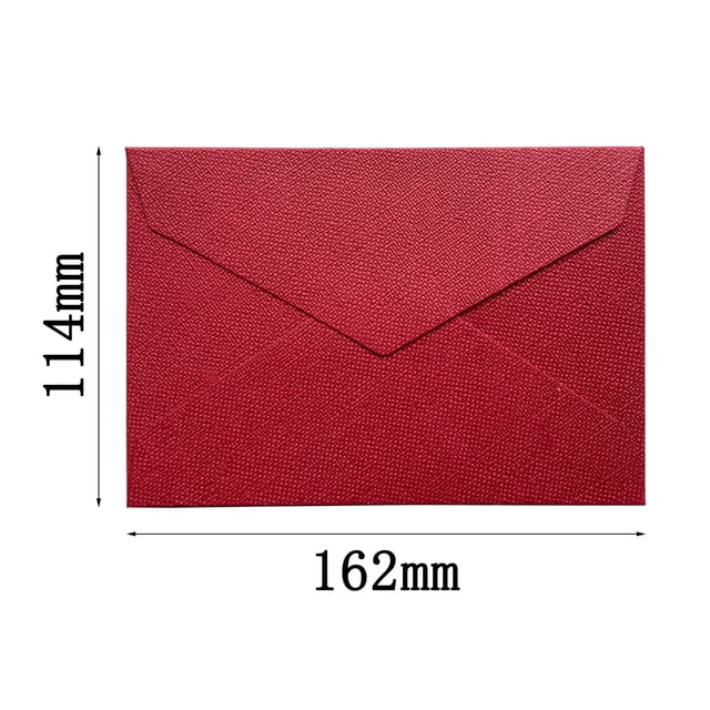 Juego de sobres con estampado de lino, cartas de amor vintage, papel especial de piel de vaca, invitaciones, postales, sobres con pintura ignífuga