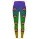 thumbnail image 3 of MKLEKYY Leggings push up para mujer, pantalones de yoga deportivos informales con estampado de plumas de carnaval para mujer, leggings de moda, 3 of 3