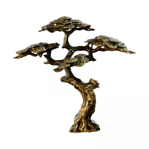 Estatua de árbol en miniatura,Estatuas de árboles Decoraciones de paisajes en miniatura,Figuras Adornos de jardín Decoración de sala de estar,Esculturas Artesanía de arte DYNWAVEMX Estatua de árbol en miniatura