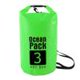 thumbnail image 1 of Saco De Bolsa Seca Bolsa seca impermeable Pack Saco Natación Kayak River Trekking (3L Verde) Tmvgtek Libre de BPA, 1 of 4