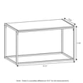thumbnail image 2 of Mesa de café Furinno Camnus Modern Living Columbia Walnut, 2 of 6