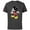 Charcoal, variant on Mickey Mouse Surprised - Short Sleeve Cotton T-Shirt for Adults - Customized-Navy