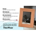 thumbnail image 6 of ThisWear 40th Anniversary Frame 40 Years and Counting Natural Wood Engraved 4x6 Landscape Picture Frame Wood, 6 of 6