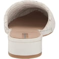thumbnail image 3 of Sam Edelman Page Bright White Slip On Pointed Toe Block Heel Woven Fashion Mules (Bright White, 9.5), 3 of 6